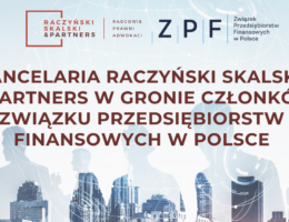 Kancelaria Raczyński Skalski & Partners w gronie Członków ZPF