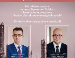 (Polski) Doradztwo prawne przy projekcie na rzecz Dyckerhoff Polska
