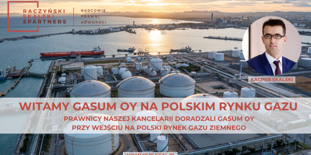 Witamy GASUM OY na polskim rynku gazu