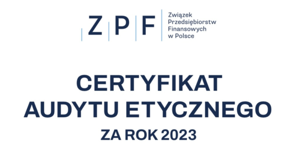 Kancelaria Raczyński Skalski & Partners otrzymała Certfikat Audytu Etycznego ZPF