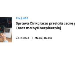 Commentary by attorney Maciej Raczyński for Business Insider Polska