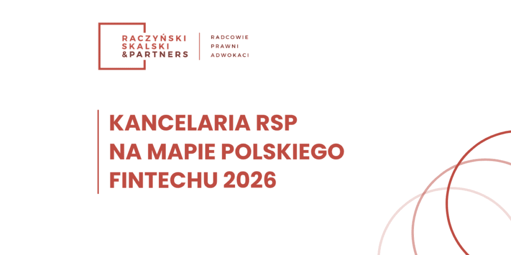 Raczyński Skalski & Partners na Mapie Polskiego Fintechu 2026