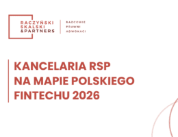 Raczyński Skalski & Partners na Mapie Polskiego Fintechu 2026